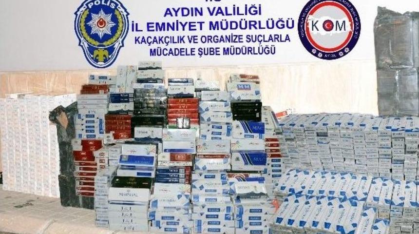 Tır&rsquo;dan Saman Değil Ka&ccedil;ak Sigara &Ccedil;ıktı