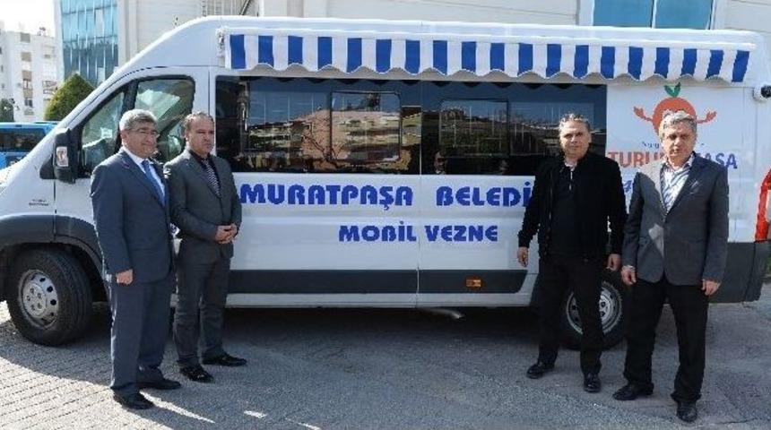 Muratpaşa Belediyesi&rsquo;nden Tapu Kadastro&rsquo;ya Mobil Vezne