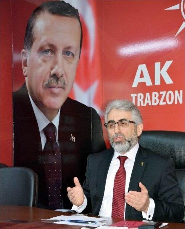 Trabzonlu Müsteşar Yardımcısı Dr. Mahir Küçük, Vekil Aday Adaylık Başvurusunu Yaptı