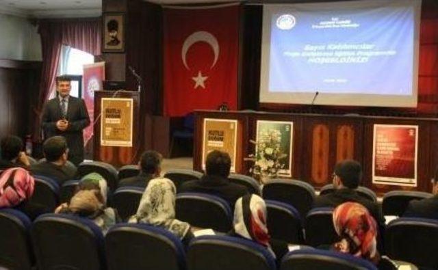 İl Müftülüğü Personeline Proje Geliştirme Ve Etüt Semineri Verildi