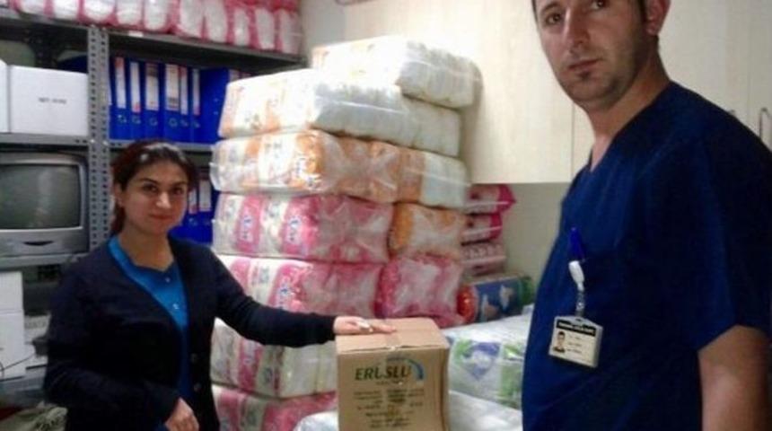 Onkoloji Hastanesi&rsquo;nde &ldquo;hastanemizde Altlar Kuru, &Ccedil;ocuklar Mutlu&rdquo; Projesi