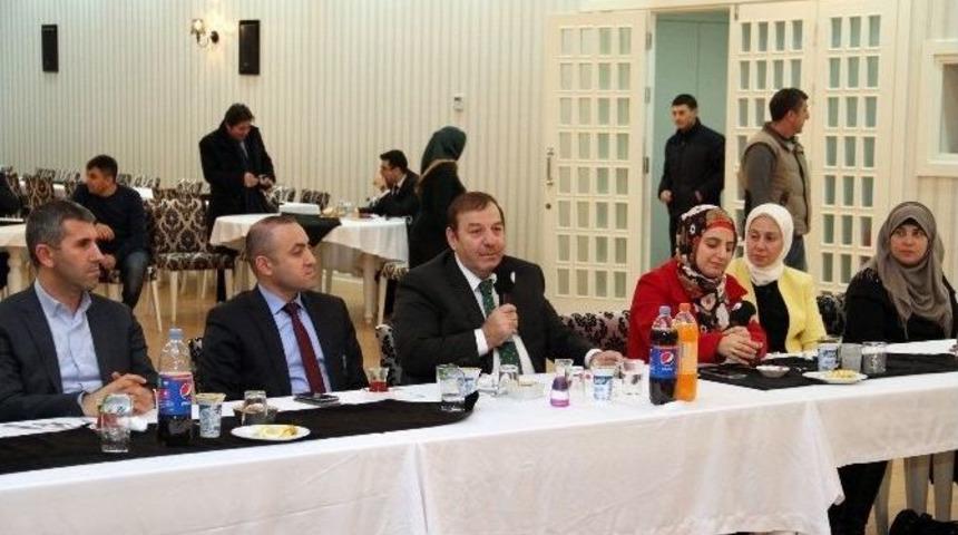 Başkan Kadıoğlu, Suriyeli &Ouml;ğretmenlerle Buluştu