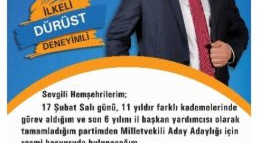Veli Kıyak, Başvurusunu Yaptı