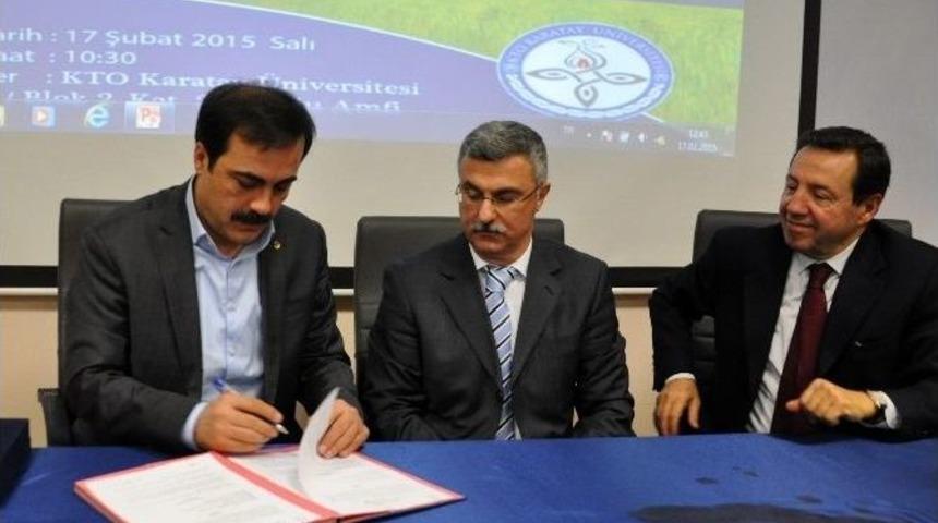 Kto Karatay &Uuml;niversitesi&rsquo;nde İşbirliği Protokol&uuml;