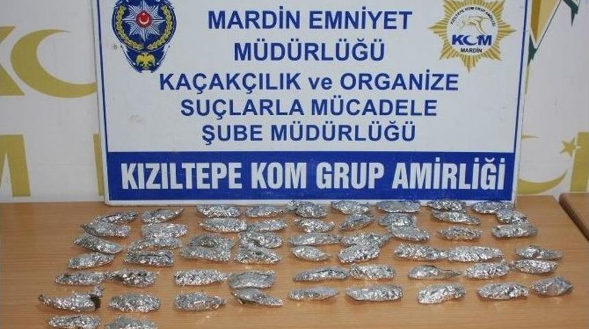 Mardin&rsquo;de Uyuşturucu Ele Ge&ccedil;irildi