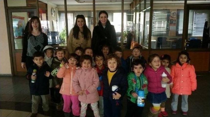Nazilli’de Minikler Başkan Amcayı Ziyaret Etti