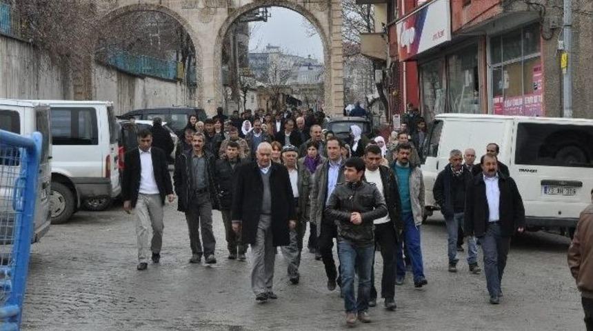 Şırnak&rsquo;ta G&ouml;zaltı Protestosu