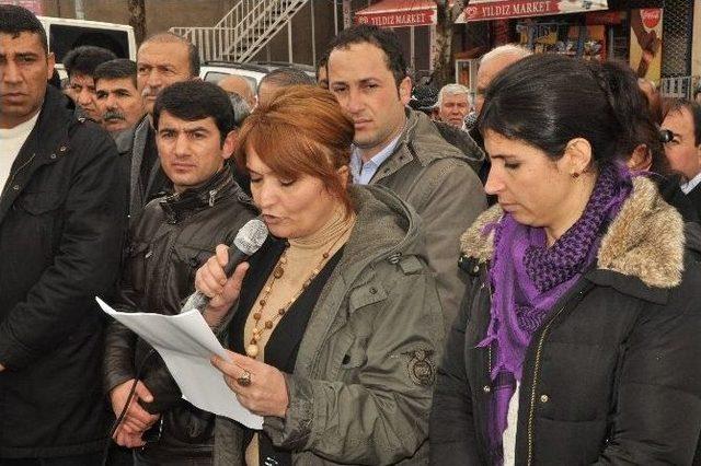 Şırnak’ta Gözaltı Protestosu