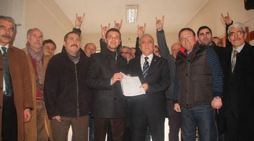 Mhp Bilecik Yeni İl Başkanı Mazbatasını Aldı