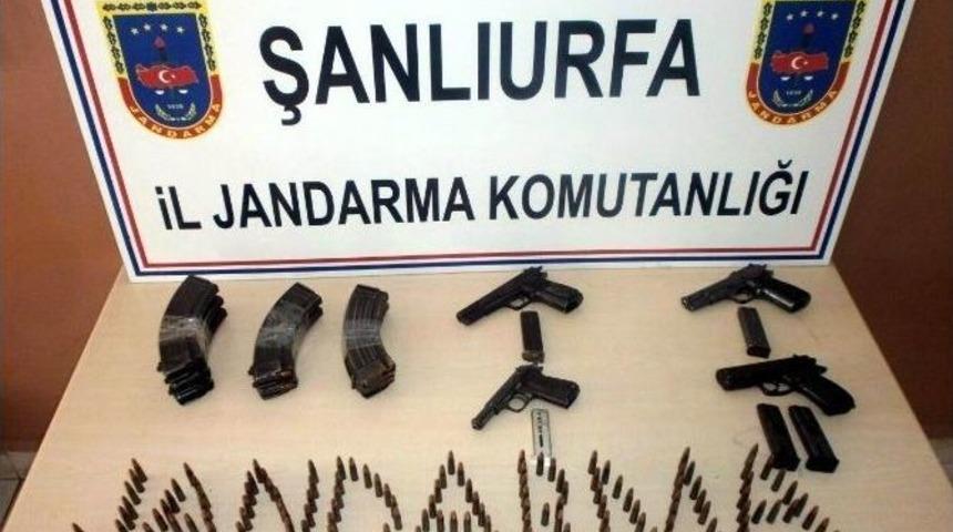 Şanlıurfa&rsquo;da Silah Ka&ccedil;ak&ccedil;ılığı