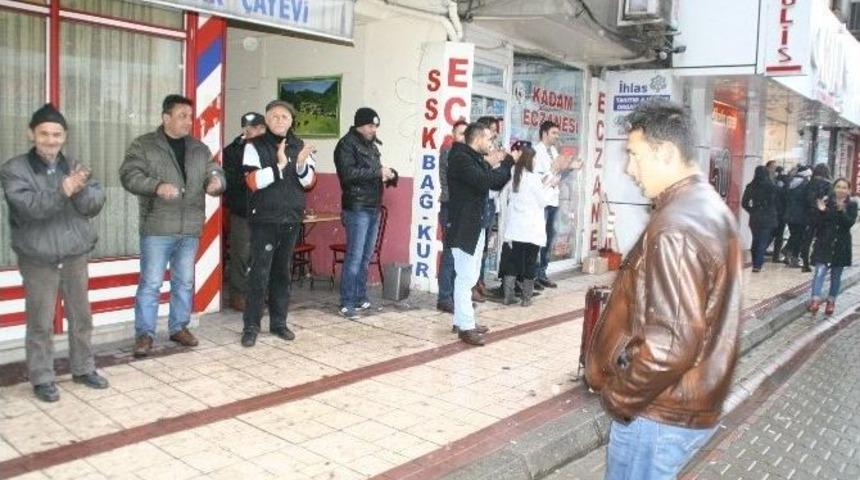 Devrek&rsquo;te &Ouml;zgecan Aslan İ&ccedil;in Protesto Mitingi D&uuml;zenlendi