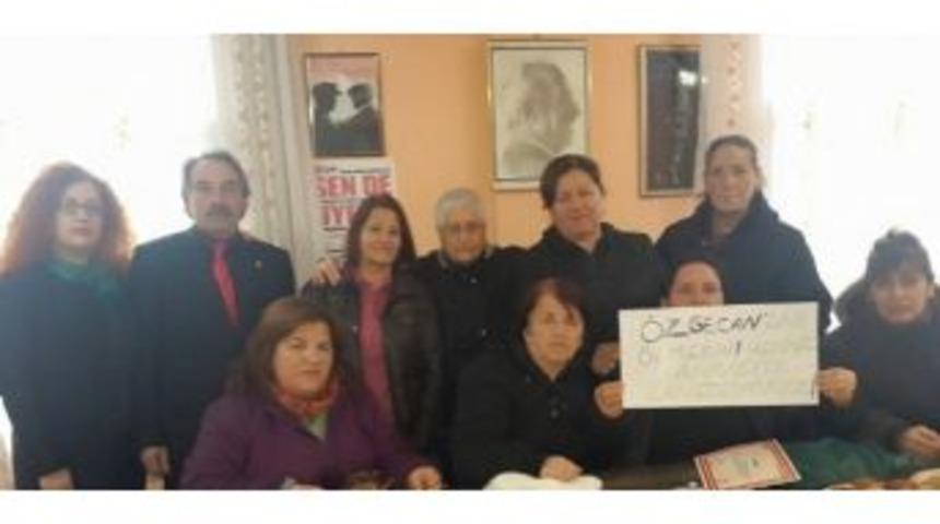 Chp&rsquo;li Kadınlardan &Ouml;zgecan&rsquo;ın &Ouml;ld&uuml;r&uuml;lmesine Kınama