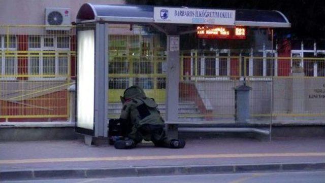 İlkokul Önünde Şüpheli Çanta Bomba Paniğine Neden Oldu