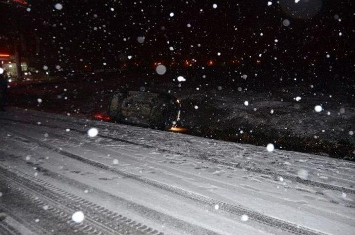 Konya’da Ulaşıma Kar Engeli G1