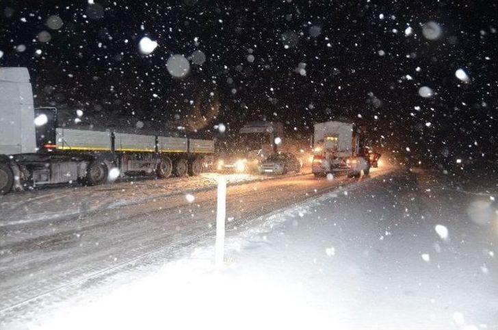 Konya’da Ulaşıma Kar Engeli G5