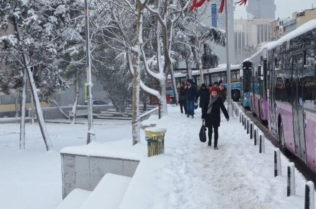 İstanbul&rsquo;dan Kar G&ouml;r&uuml;nt&uuml;leri