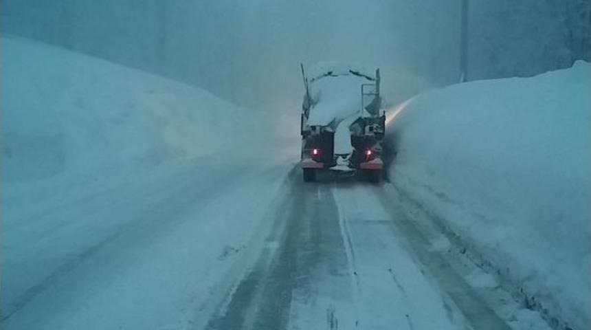 Kocaeli&rsquo;de Kar Nedeniyle Kapalı Yol Yok