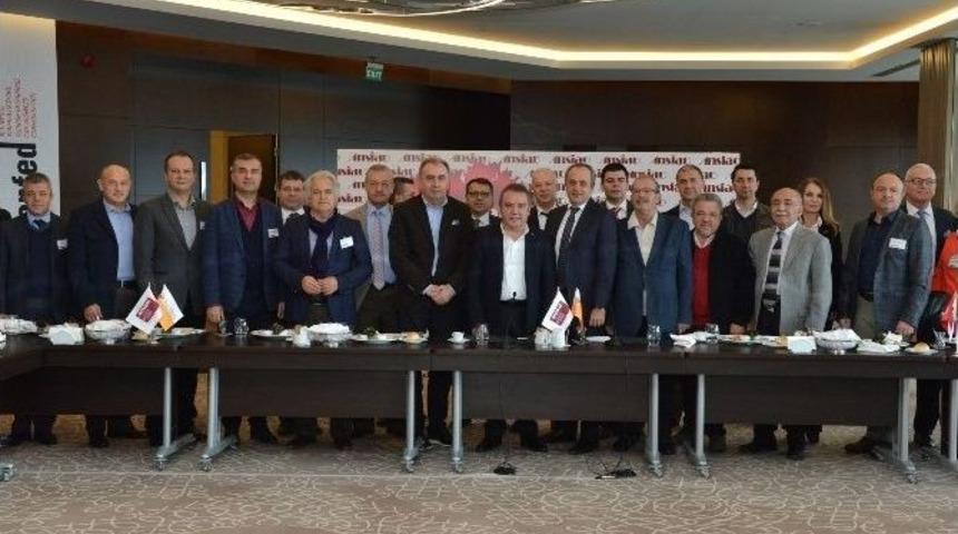 Başkan B&ouml;cek Ansiad&rsquo;ın Konuğu Oldu