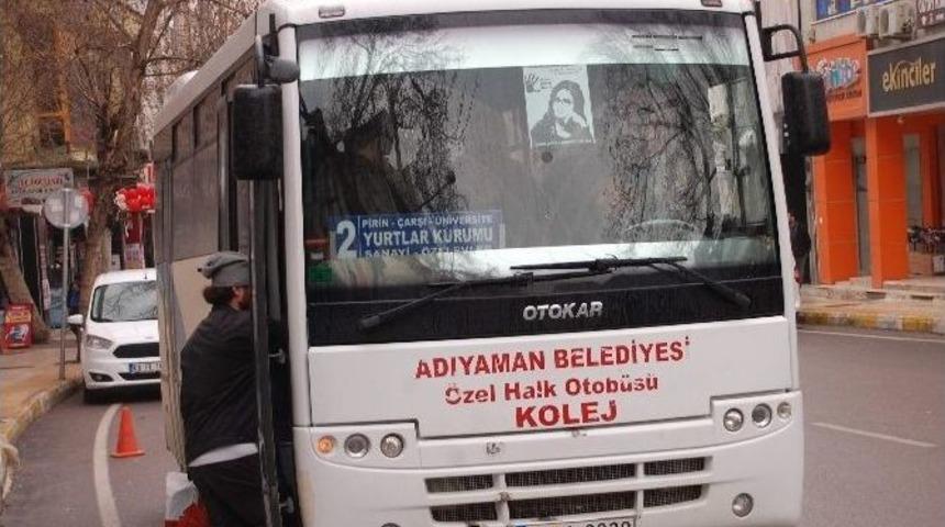 &Ouml;zgecan&rsquo;ın Fotoğrafları Minib&uuml;slere Asıldı