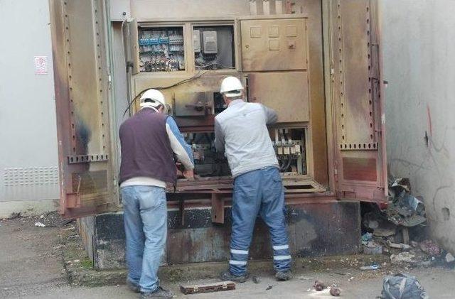 Adıyaman’da Elektrik Trafosu Patladı