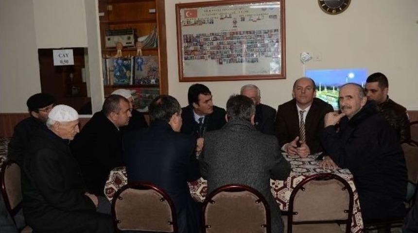 D&uuml;ndar&rsquo;dan Kar Altında Mahalle Ziyaretleri