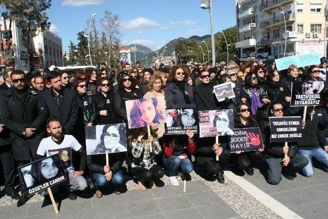 Marmaris Özgecan İçin Tek Yürek Oldu