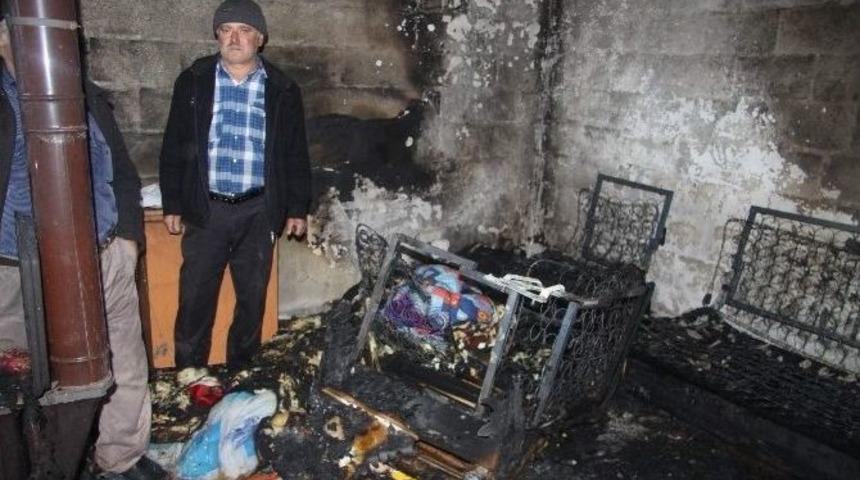 Gaziantep&rsquo;te Ev Yangını