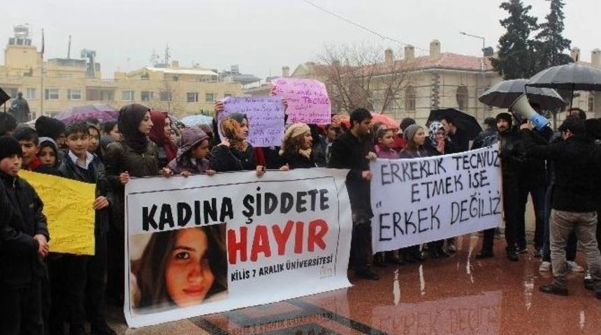 Kilis&rsquo;te &Ouml;ğrenciler &Ouml;zgecan İ&ccedil;in Y&uuml;r&uuml;d&uuml;