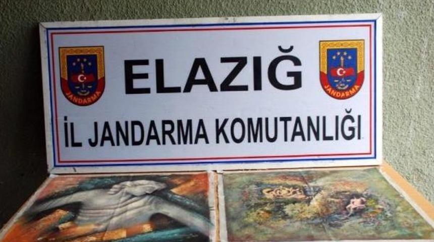 Elazığ'da Suriye'deki M&uuml;zelerden Getirilen Iki Tablo Ele Ge&ccedil;irildi