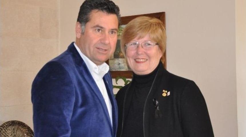 Chp Bodrum Kadın Kollarından Başkan Kocadon&rsquo;a Ziyaret