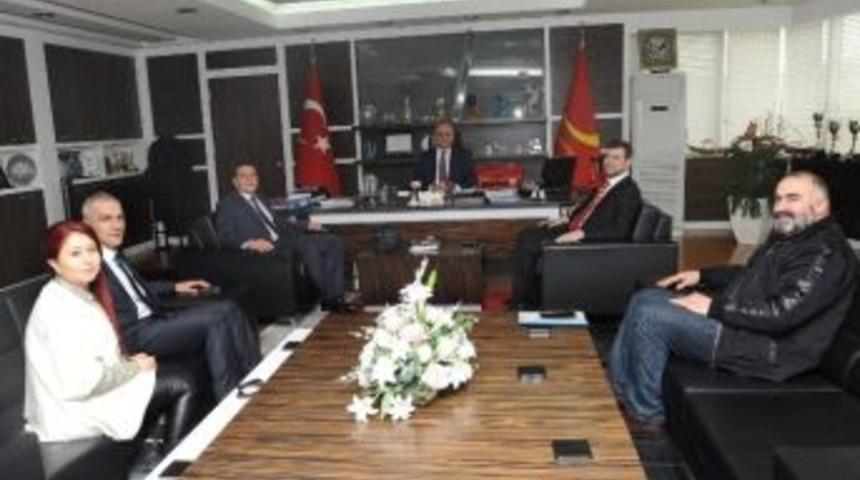 Veteriner Hekimler Odası, Tahsin Babaş&rsquo;ı Ziyaret Etti