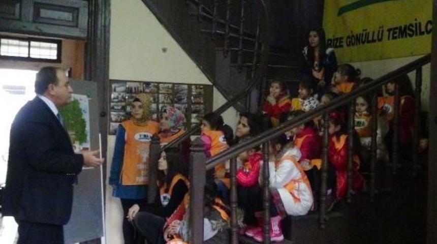 Rize&rsquo;De Tema'dan 5 Bin &Ccedil;ocuğa Doğa Eğitimi