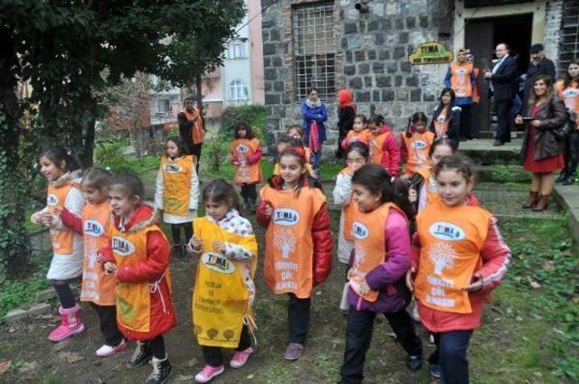 Rize’De Tema'dan 5 Bin Çocuğa Doğa Eğitimi