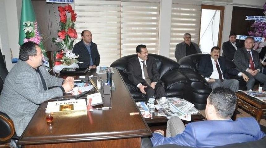 Zabun&rsquo;dan Başkan Ko&ccedil;ak&rsquo;a Ziyaret