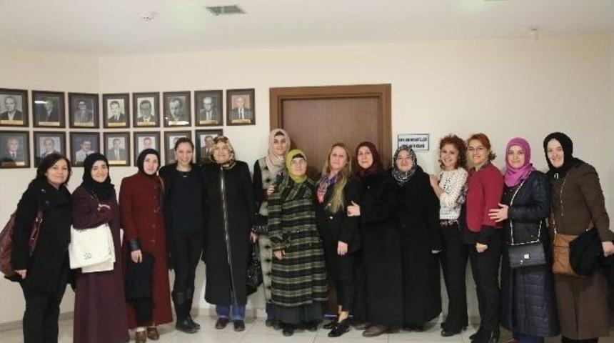 Sp Edirne Kadın Teşkilatından Kadın Girişimcilere Ziyaret