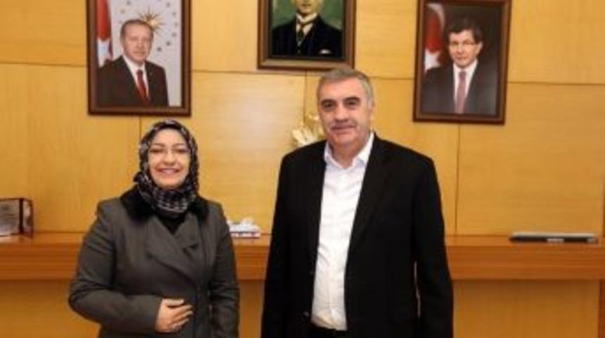 Başkan To&ccedil;oğlu Atabek&rsquo;i Ağırladı