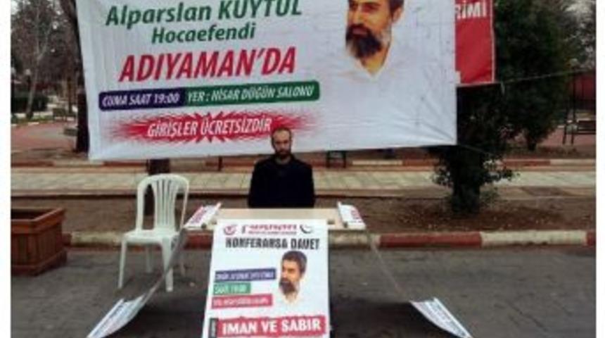 Alparslan Kuytul Adıyaman&rsquo;da Konferans Verecek