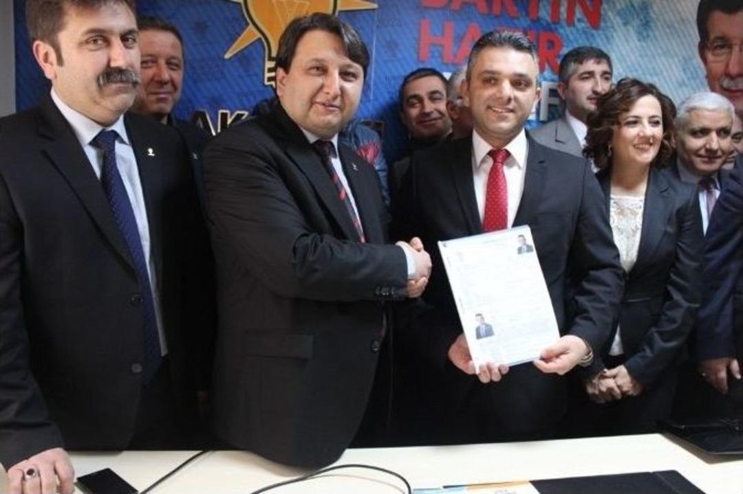 Ali Kartal, Aday Adaylığı Başvurusu Yaptı