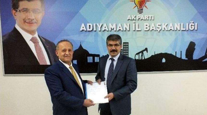 Osman &Ouml;zet Aday Adaylığı Başvurusunu Yaptı