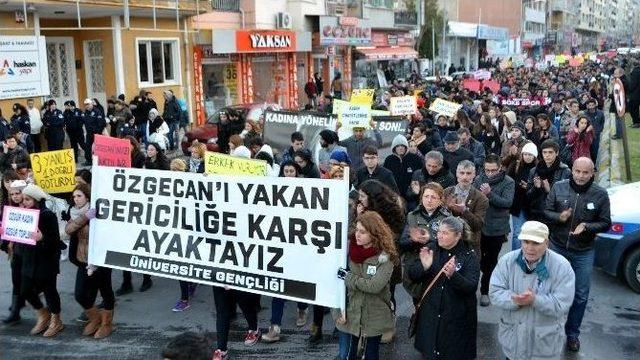 Söke Özgecan Arslan İçin Sessiz Kalmadı