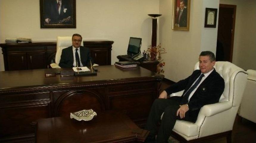 İha Kocaeli B&ouml;lge M&uuml;d&uuml;r&uuml; D&uuml;zce&rsquo;de Ziyaretlerde Bulundu