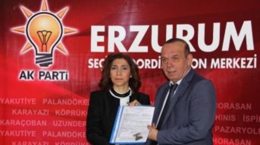 Erzurum B&uuml;y&uuml;kşehir Belediyesi Meclis &Uuml;yesi Serap Ağar, Aday Adayı Oldu