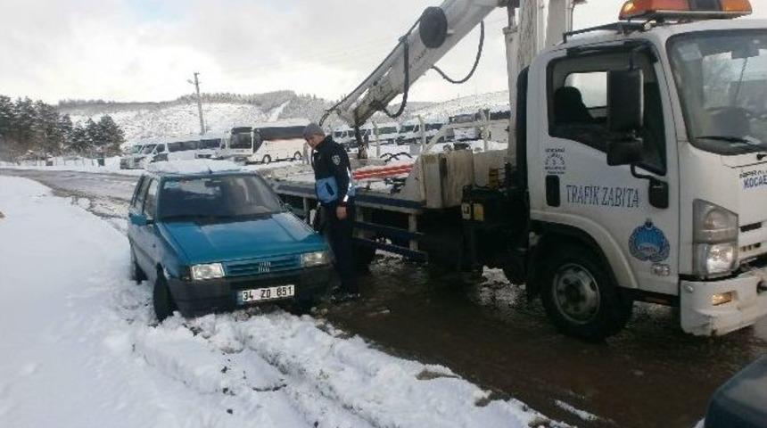 Umuttepe Yolu&rsquo;nda Zabıta Hazır Kıta