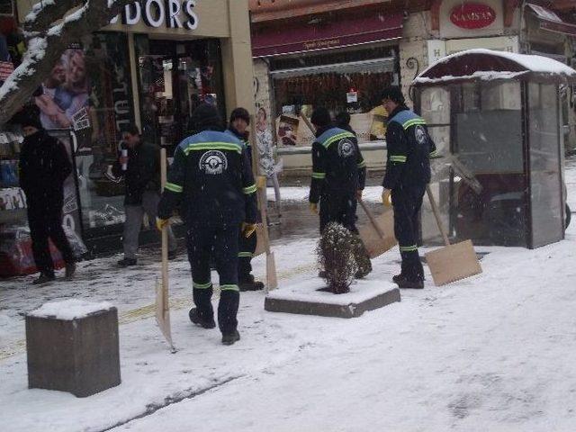 Odunpazarı Belediyesi’nin Karla Mücadele Çalışmaları