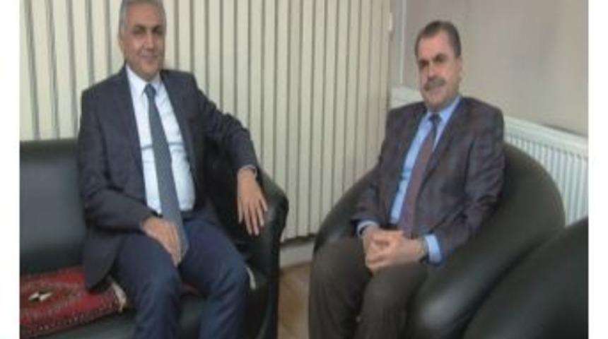 Emniyet M&uuml;d&uuml;r&uuml; Dr. Urhal&rsquo;dan Koyuncu&rsquo;ya Ziyaret