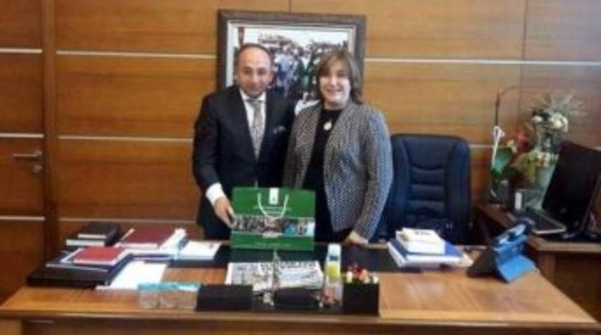 Başkan &Uuml;z&uuml;lmez, Ankara&rsquo;da Temaslarda Bulundu