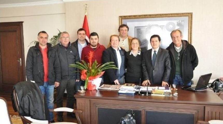 Bodrum Beşiktaşlılar Derneğinden Kaymakam Dr. G&ouml;dekmerdan&rsquo;a Ziyaret
