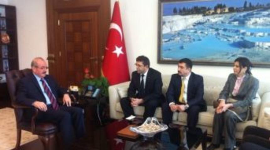 Mhp&rsquo;den Vali Kocatepe&rsquo;ye Ziyaret