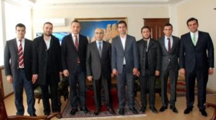 Gen&ccedil; Girişimciler&rsquo;den Vali Mahmut Demirtaş&rsquo;a Ziyaret