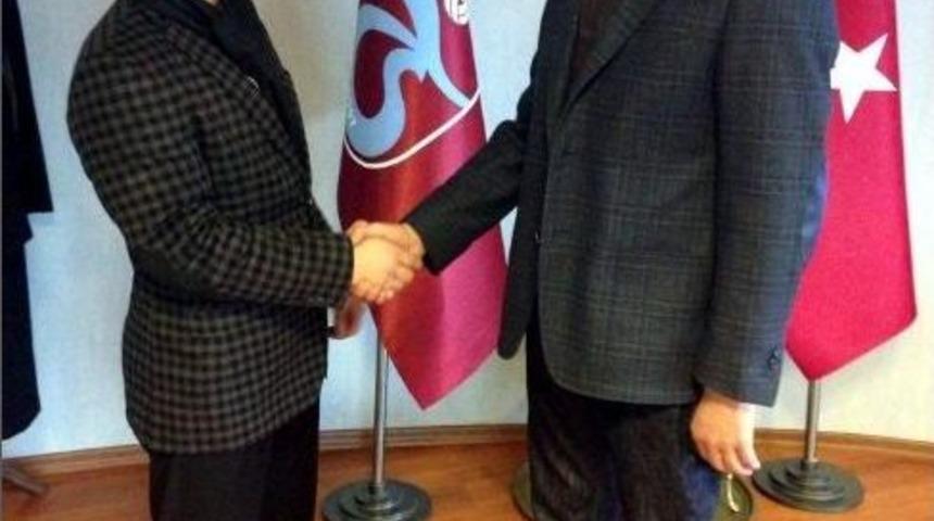 Sel&ccedil;uk &Ccedil;ebi Trabzonspor&rsquo;u Ziyaret Etti